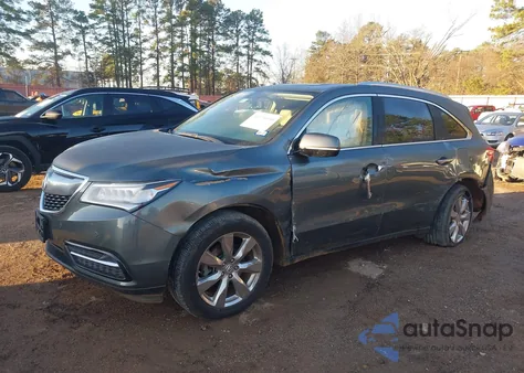 2015 Acura Mdx Advance Pkg W/Entertainment Pkg из США, поврежденный, VIN 5FRYD4H89FB009782